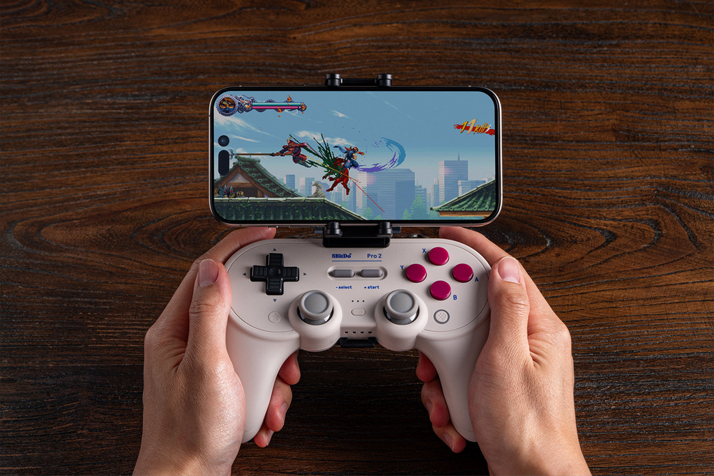 8BitDo Mobile Clip for Pro2 Pro3 Bluetooth Controller Detaill