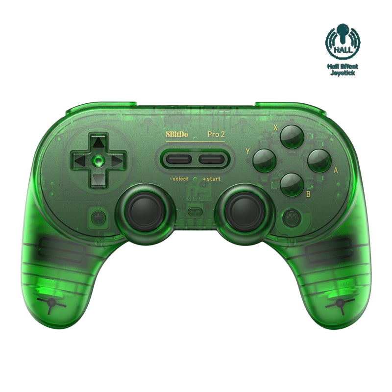 8BitDo Pro 2 Bluetooth Gamepad - Hall Effect Joystick (80GK)