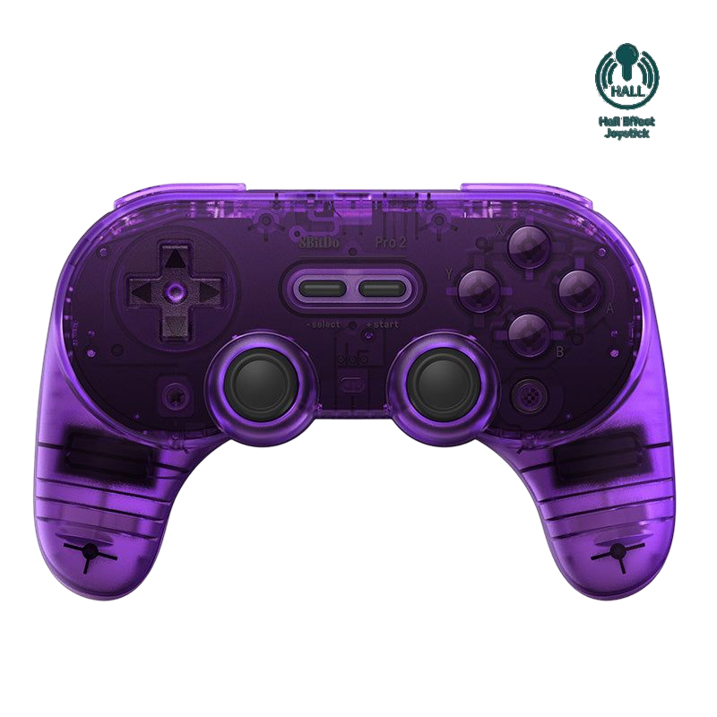 8BitDo Pro 2 Bluetooth Gamepad - Hall Effect Joystick (80GK)