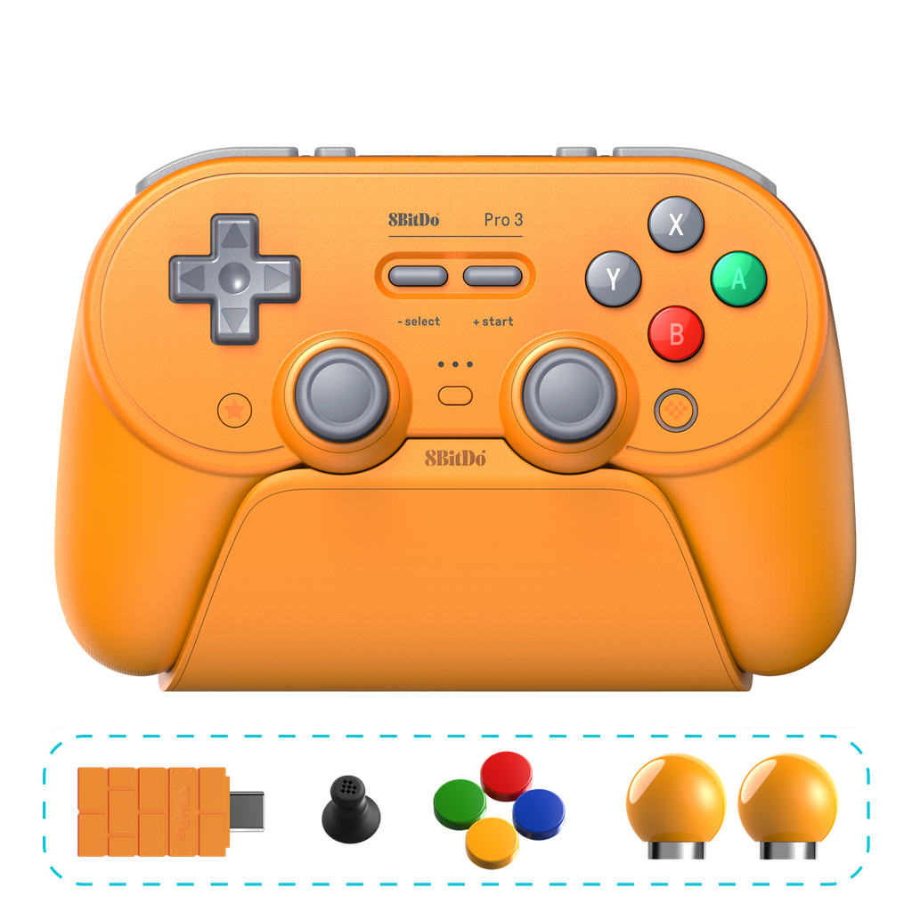 8BitDo Pro 3 Bluetooth Gamepad (80GQ)