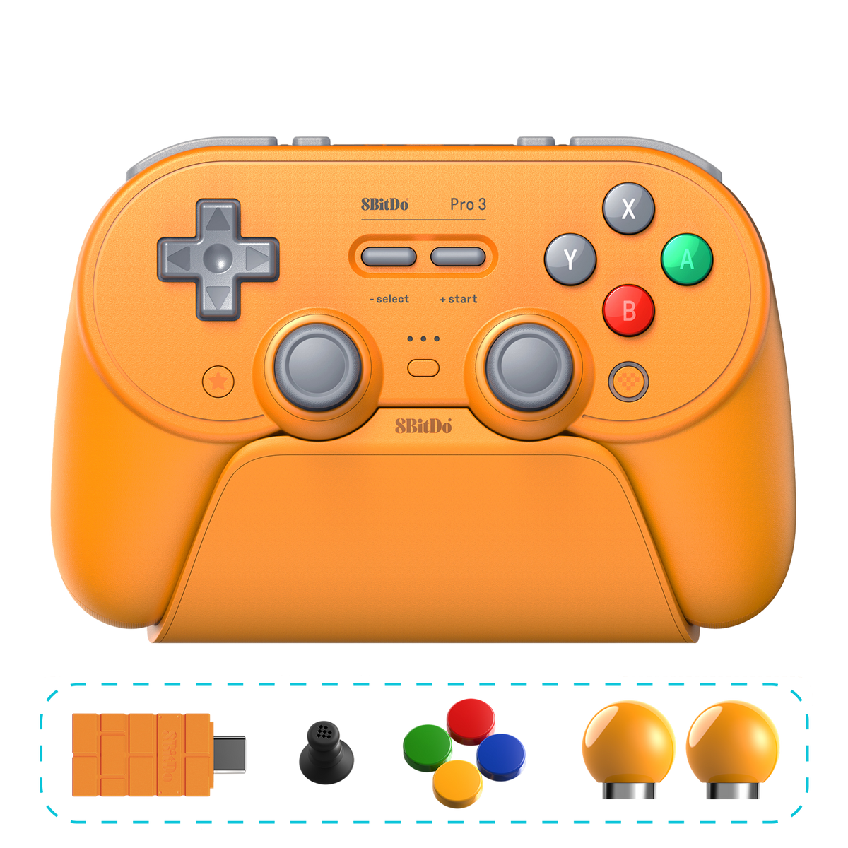 8BitDo Pro 3 Bluetooth Gamepad (80GQ)
