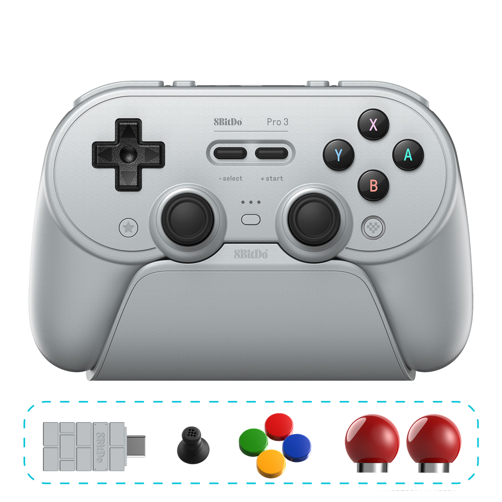 8BitDo Pro 3 Bluetooth Gamepad (80GQ)