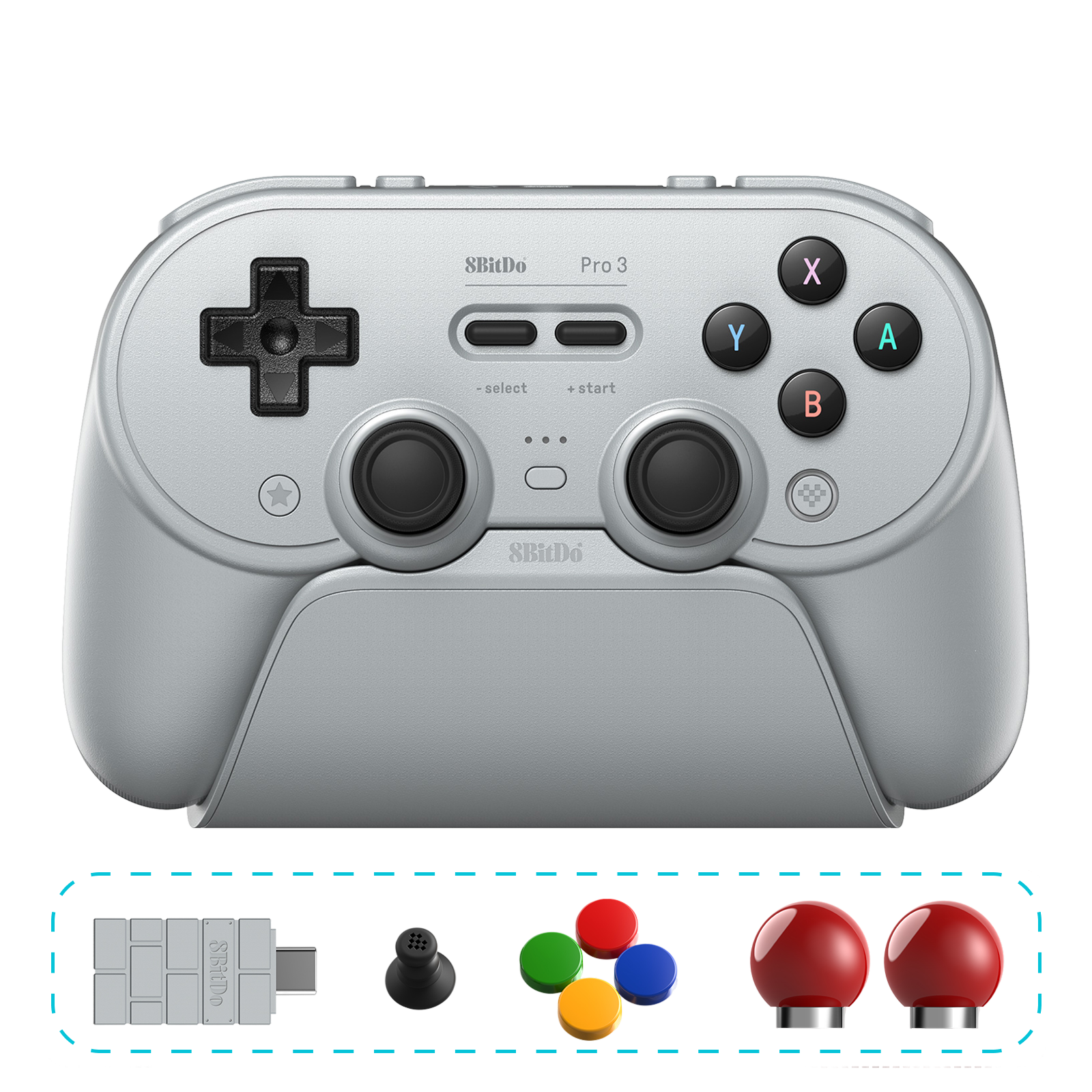 8BitDo Pro 3 Bluetooth Gamepad (80GQ)