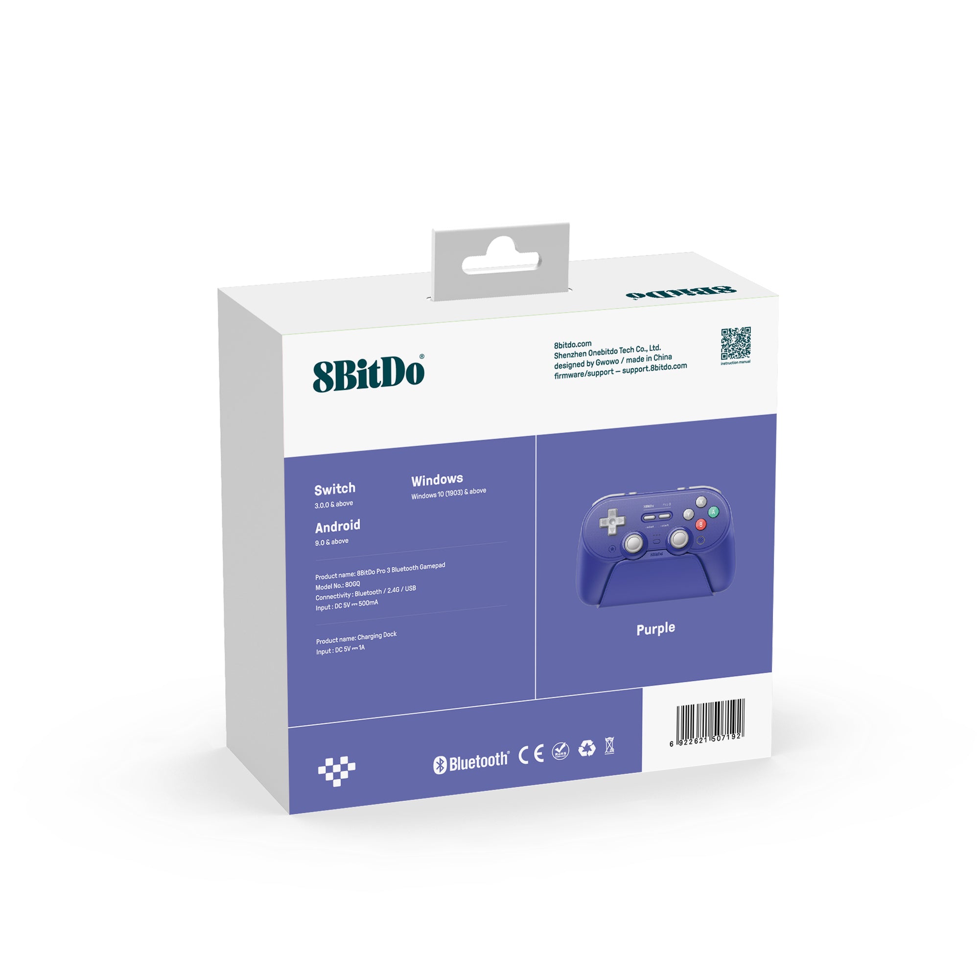 8BitDo Pro 3 Bluetooth Controller for Switch/Switch 2 – TMR