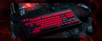 8BitDo Retro 87 Mechanical Keyboard Gears of War Detail