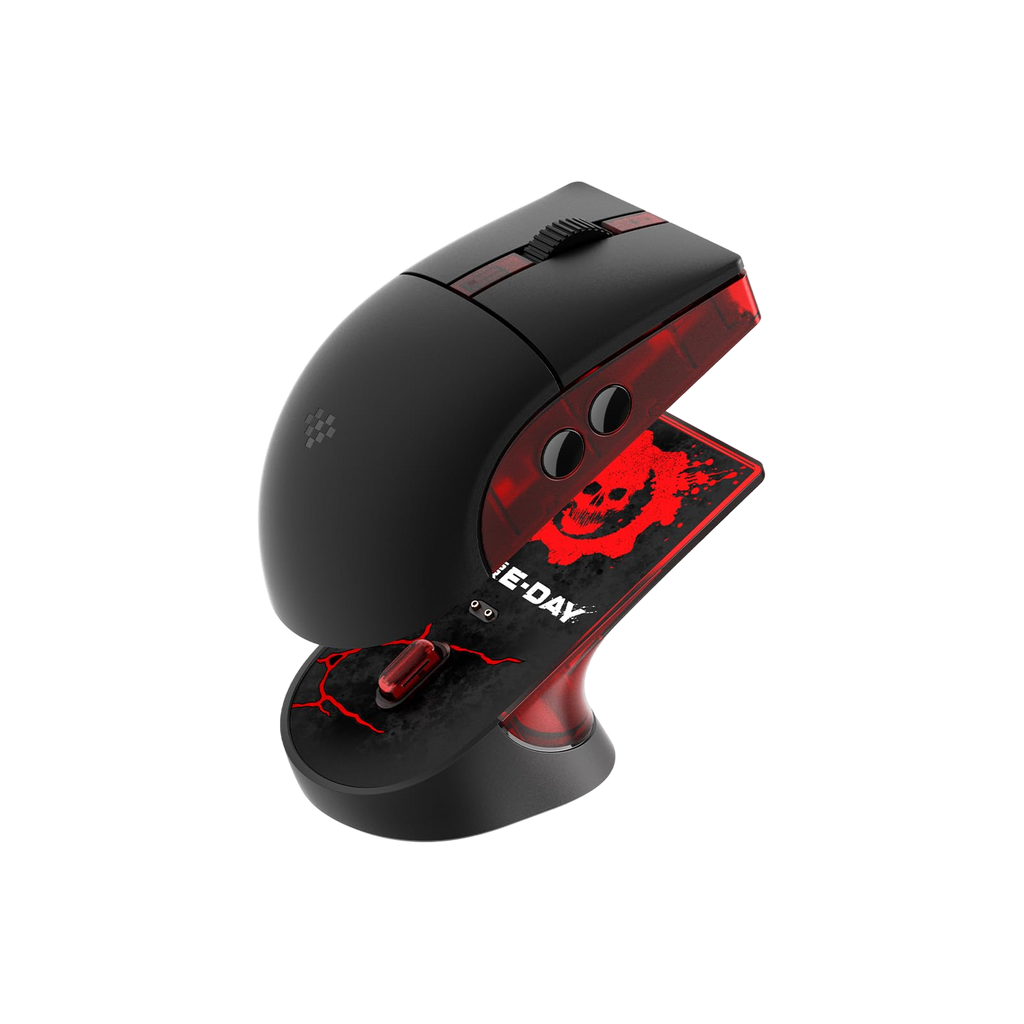 8BitDo Retro R8 Wireless Mouse with Charging Dock (Gears of War: E-Day - Shipping in early Nov)