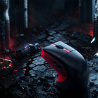8BitDo Retro R8 Wireless Mouse with Charging Dock (Gears of War: E-Day - Shipping in early Nov)