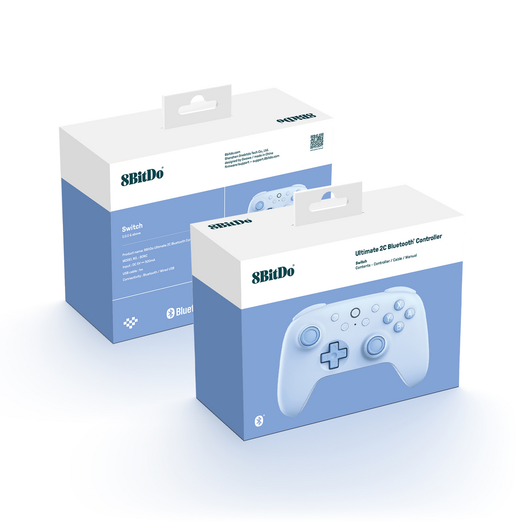 8BitDo Ultimate 2C Bluetooth Blue Pack