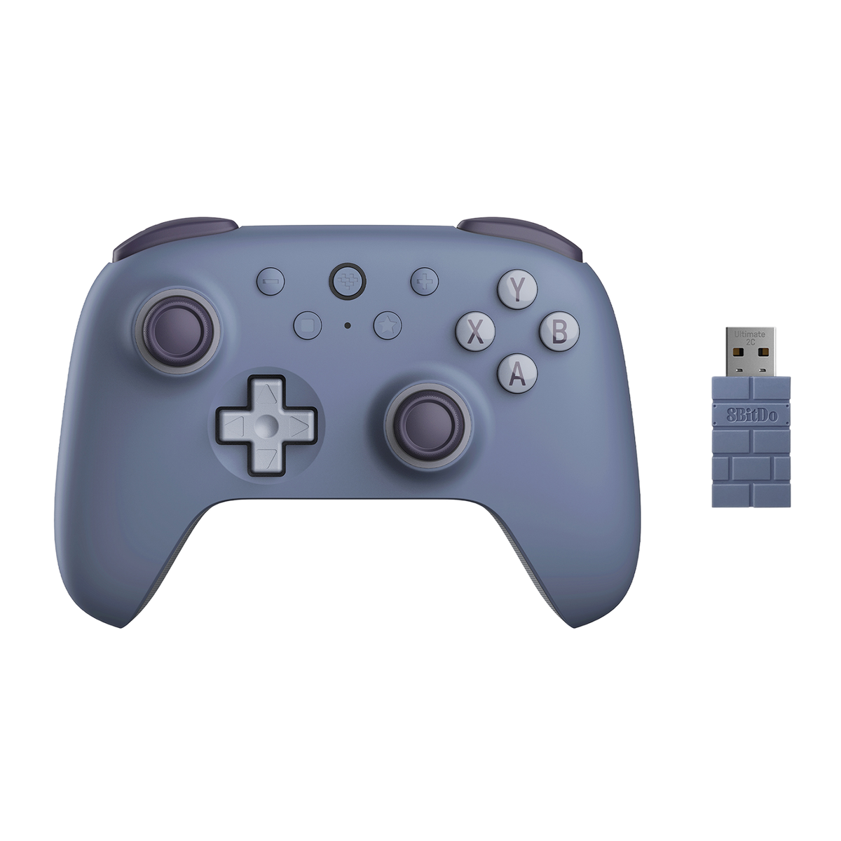 8BitDo Ultimate 2C Wireless Controller Blueberry Front