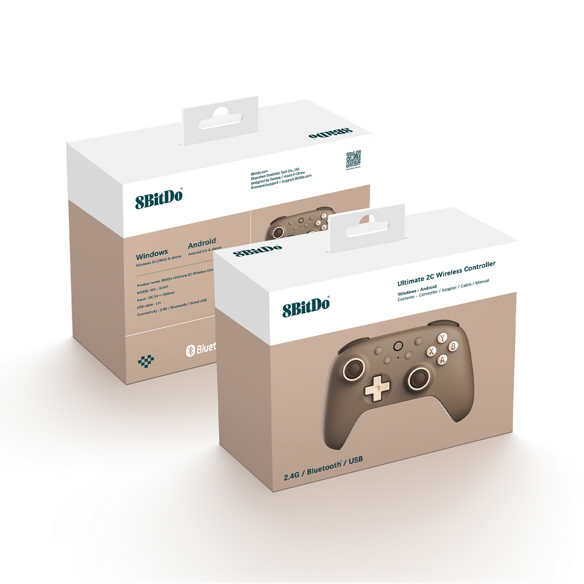 8BitDo Ultimate 2C Wireless Controller Brownie Pack