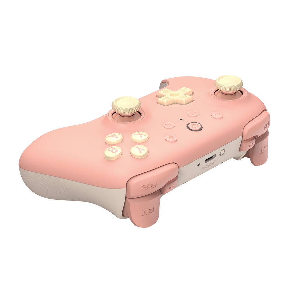 8BitDo Ultimate 2C Wireless Controller Peach Side