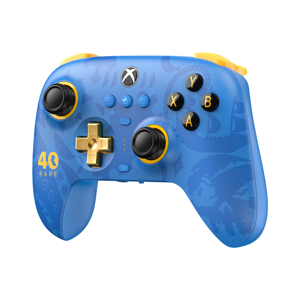 8BitDo Ultimate 3 Mode Wireless Controller Left Angled Side for Xbox Rare