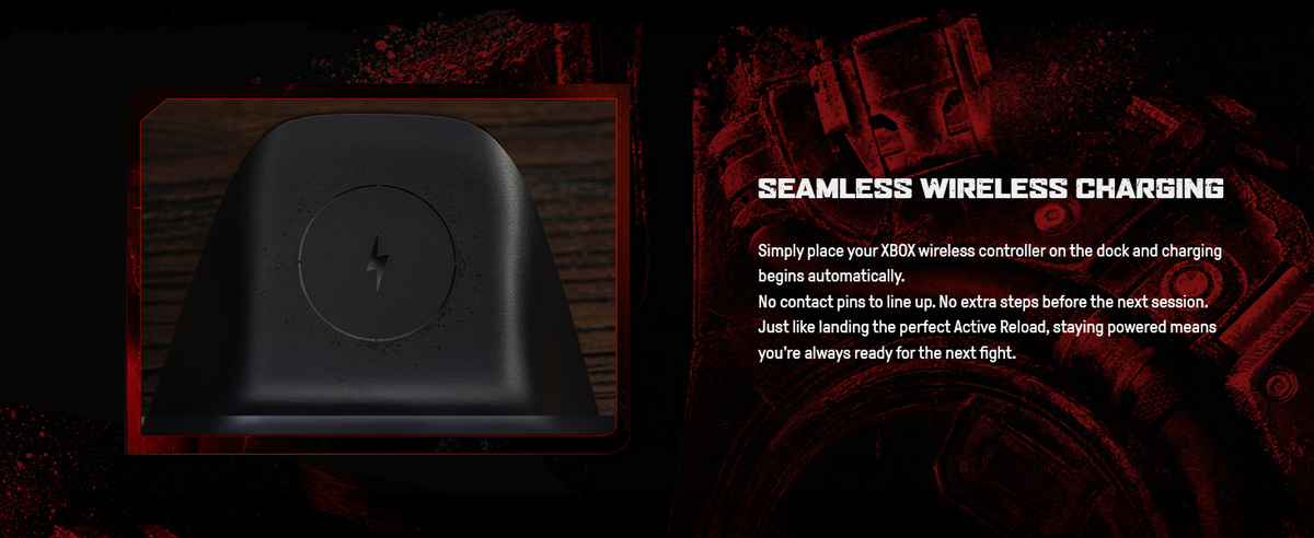 8BitDo Ultimate Charging Dock for Xbox Gow Detail