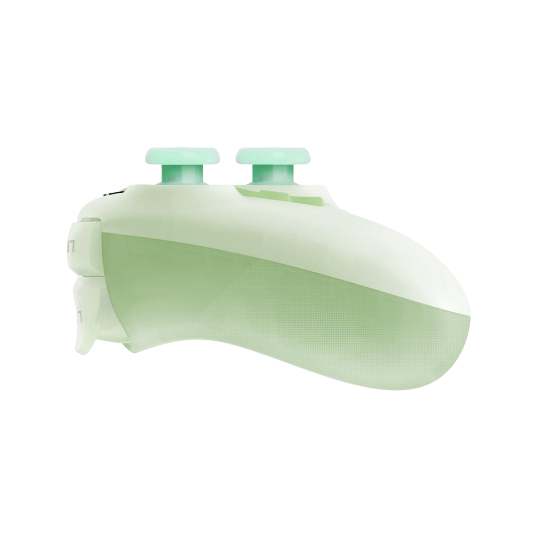 8BitDo Ultimate Mini Wired Controller for Xbox Translucent Green Left Side