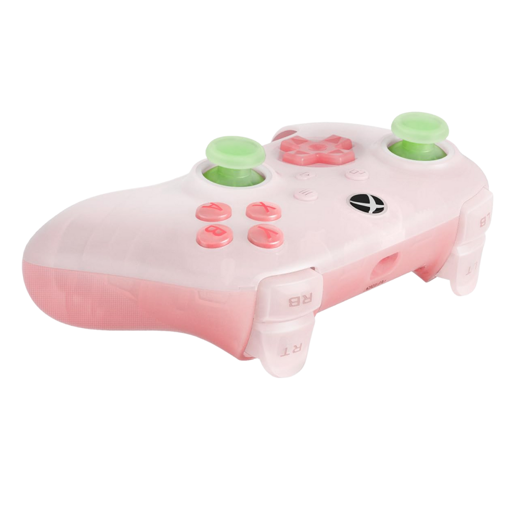 8BitDo Ultimate Mini Wired Controller for Xbox Translucent Pink Side