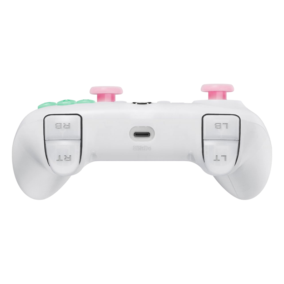 8BitDo Ultimate Mini Wired Controller for Xbox Translucent White Top