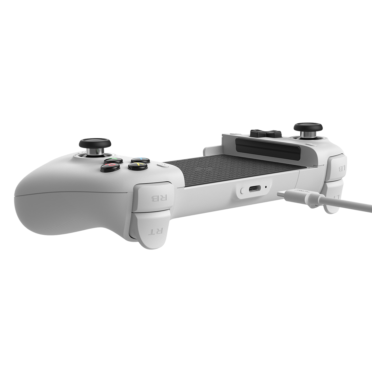 8BitDo Ultimate Mobile Gaming Controller White Charging Port
