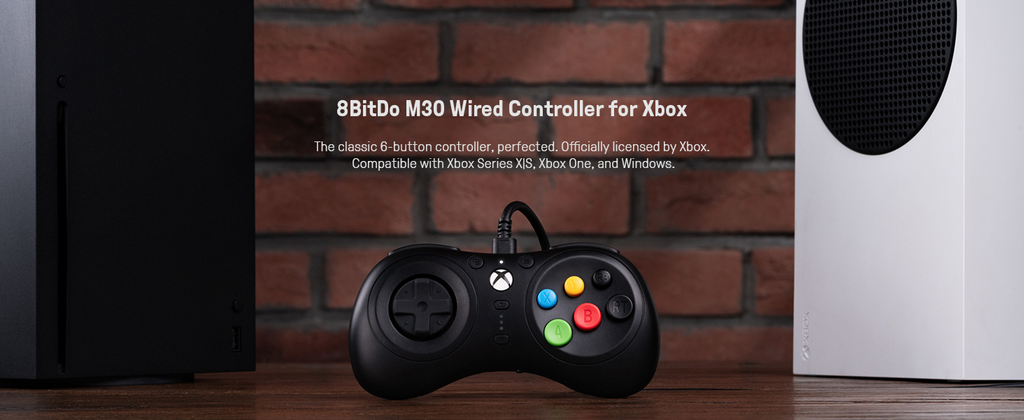 8BitDo Wired Controller for Xbox Detail