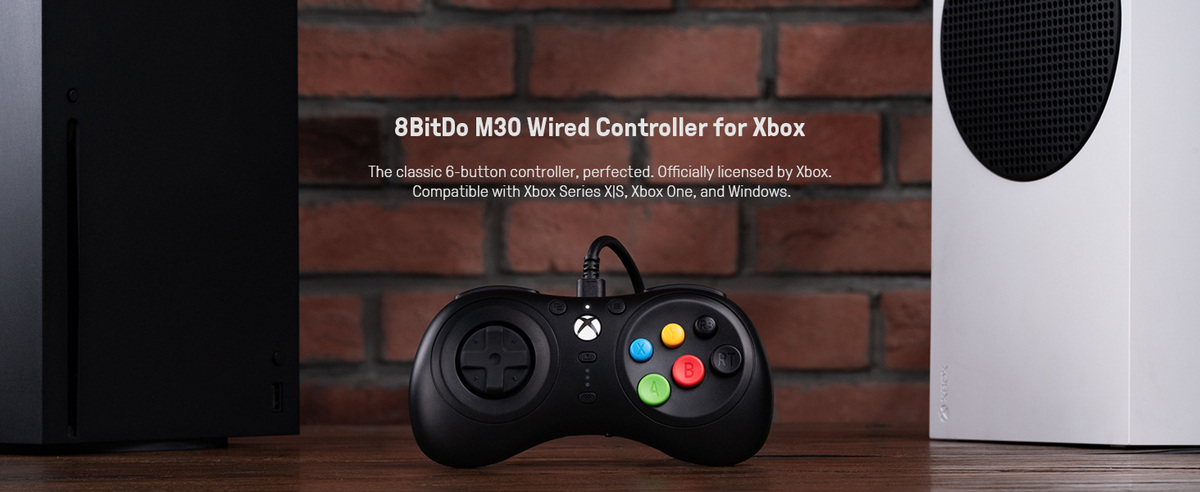 8BitDo Wired Controller for Xbox Detail