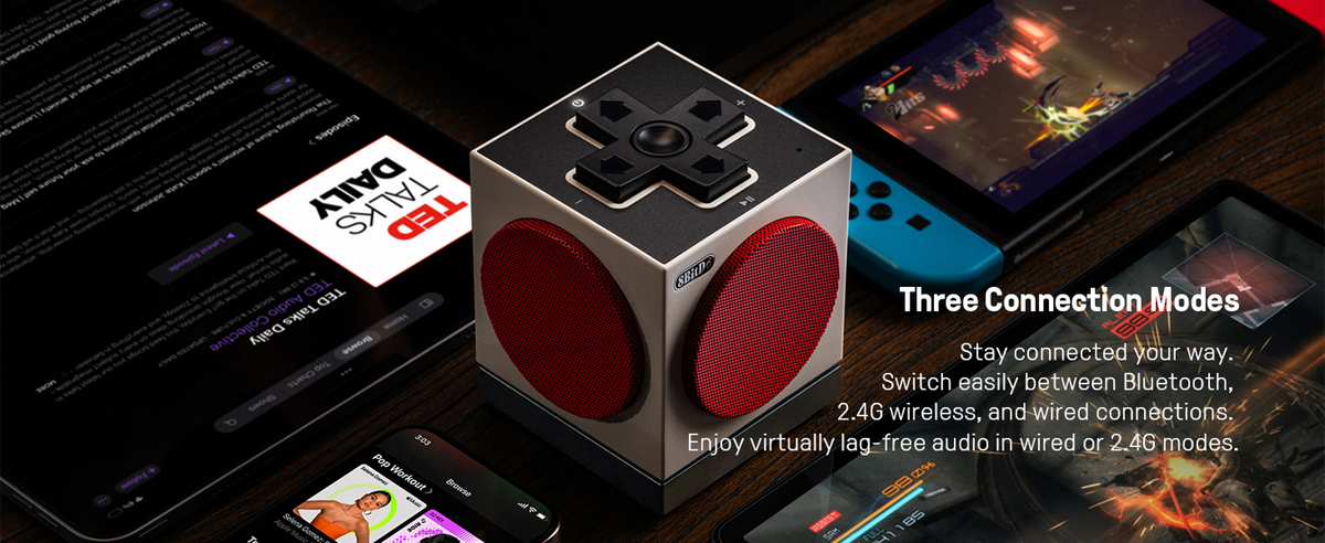 8BtDo Retro Cube 2 Speaker Detail