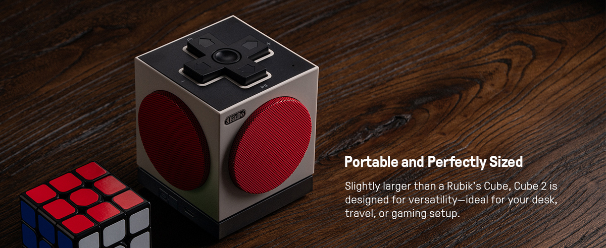 8BtDo Retro Cube 2 Speaker Detail