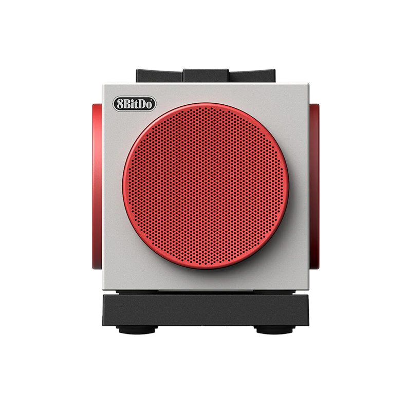 8BtDo Retro Cube 2 Speaker with Charging Dock Front