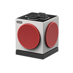 8BtDo Retro Cube 2 Speaker with Charging Dock Side 