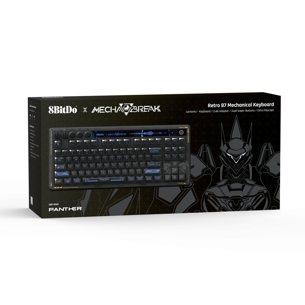 8BitDo Retro 87 Mechanical Keyboard - Mecha BREAK
