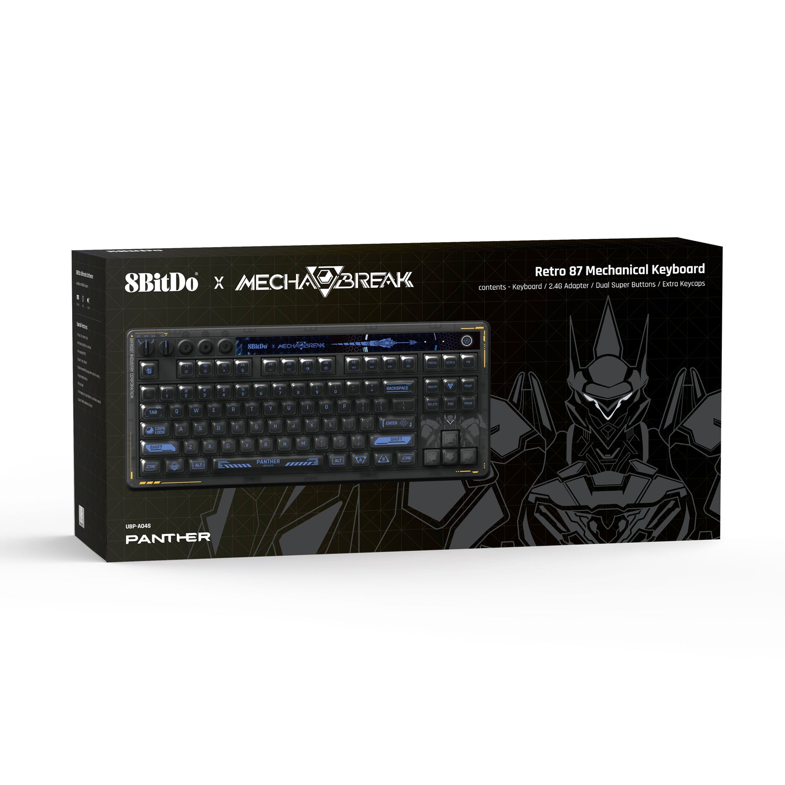 8BitDo Retro 87 Mechanical Keyboard - Mecha BREAK