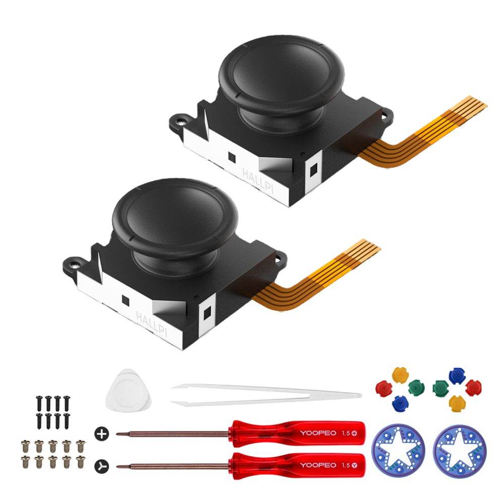 AKNES TMR joystick for Switch LCD, Switch OLED/Lite JoyCon - 1 Pair (AK201)