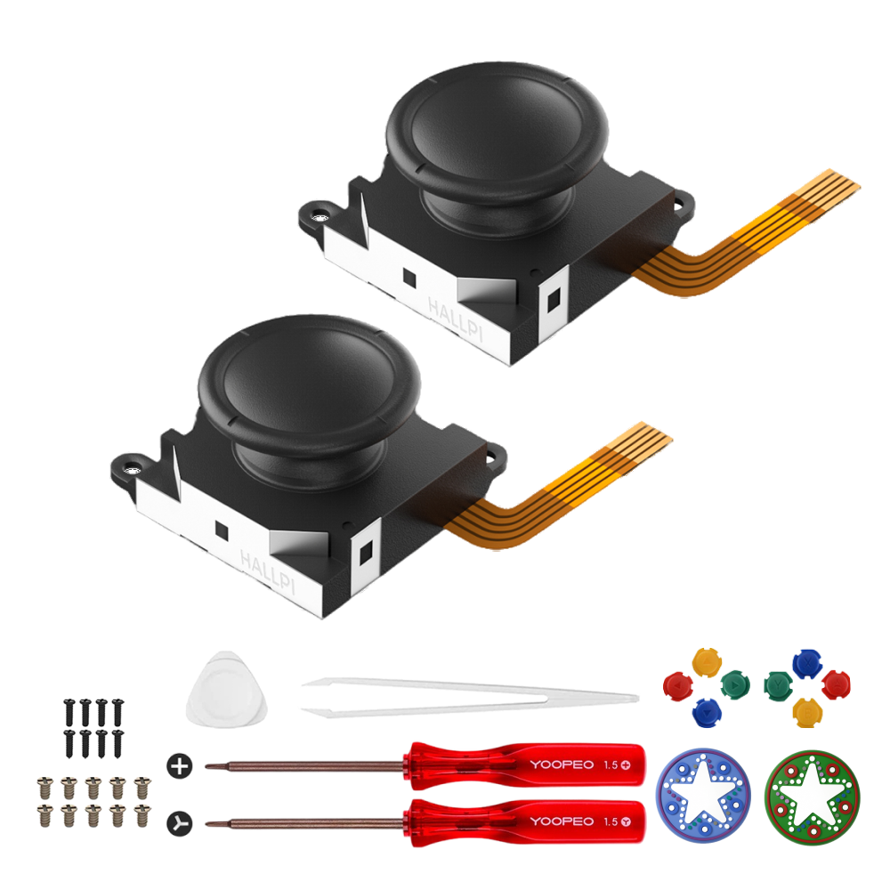 AKNES TMR joystick for Switch LCD, Switch OLED/Lite JoyCon - 1 Pair (AK201)