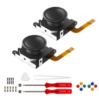 AKNES TMR joystick for Switch LCD, Switch OLED/Lite JoyCon with Tools - 1 Pair (AK201)