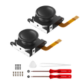 AKNES TMR joystick for Switch LCD, Switch OLED/Lite JoyCon with Tools - 1 Pair (AK201)
