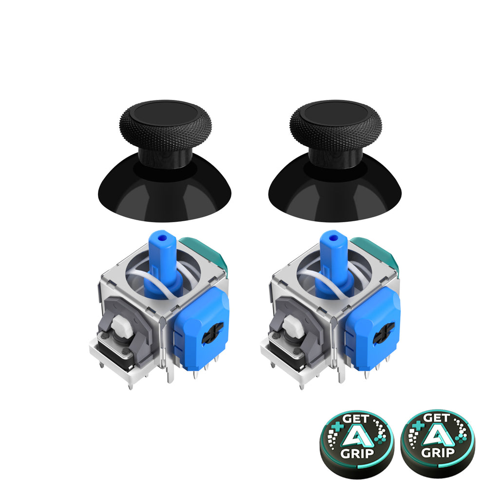 AKNES HallPi V6 TMR Joystick Replacement for DS5/DS4/Switch Pro/Xbox Series - 1 Pair (AK202-AK205)