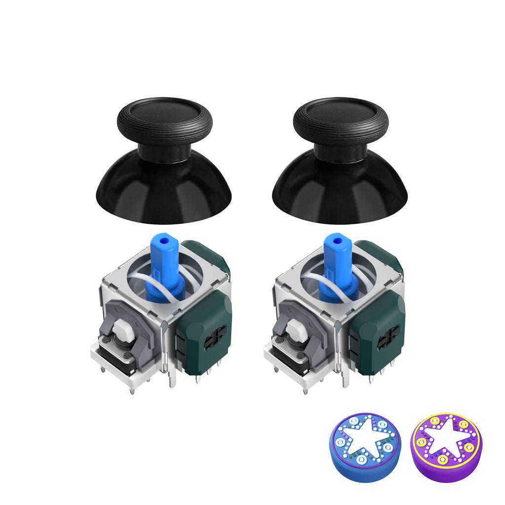 AKNES HallPi V6 TMR Joystick Replacement for DS5/DS4/Switch Pro/Xbox Series - 1 Pair (AK202-AK205)