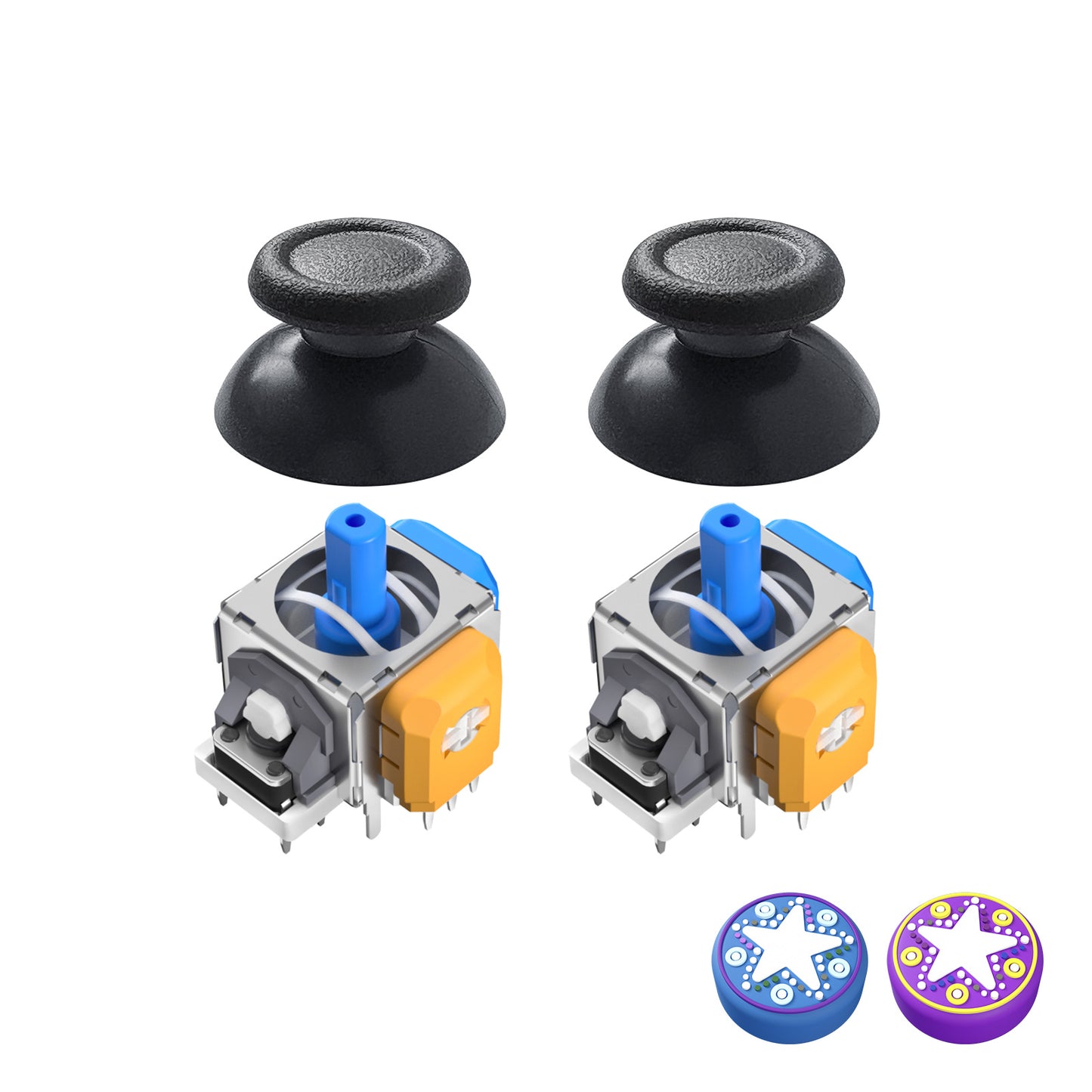AKNES HallPi TMR Joystick Replacement for DS5/DS4/Switch Pro/Xbox Series (AK202-AK205)