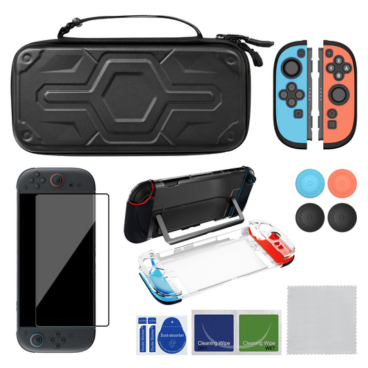 AKNES Protection Bundle for Nintendo Switch 2 (Switch 2 isn't included) - AK206