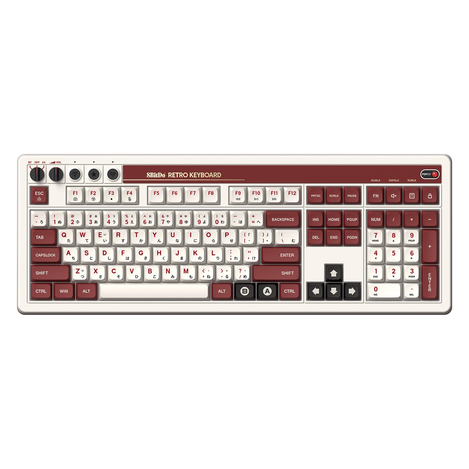 8BitDo Retro 108 Mechanical Keyboard