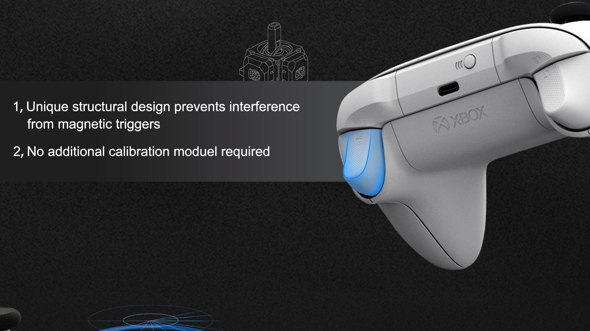 GuliKit TMR Joystick Module for DS5/DS4/Switch Pro/Xbox Series – AKNES