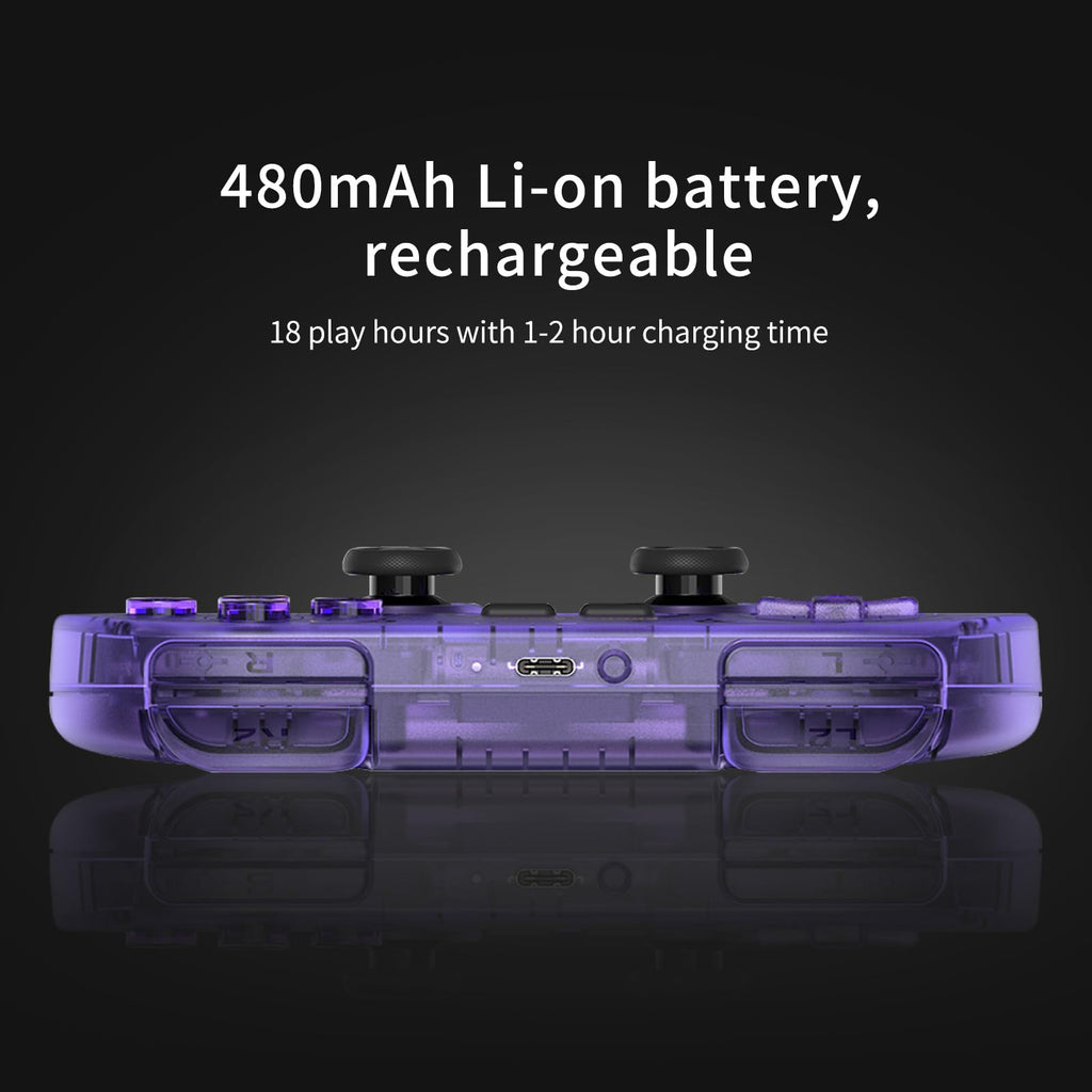 8BitDo SN30 Pro Bluetooth Gamepad - Hall Effect Joystick (80GQ)
