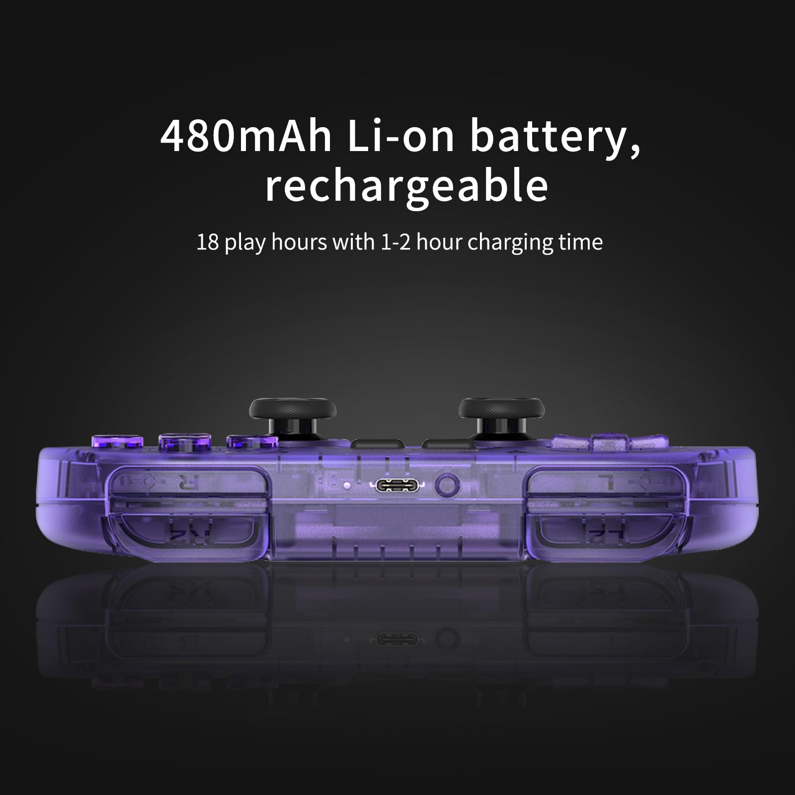 8BitDo SN30 Pro Bluetooth Gamepad - Hall Effect Joystick (80GQ)