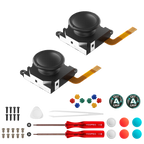 GuliKit TMR Joystick for Switch LCD, Switch OLED/Lite JoyCon with Tools (NS40T) - 1 Pair