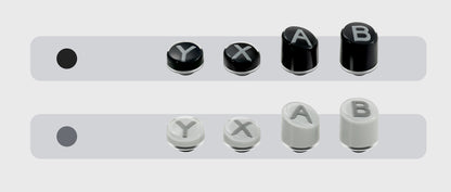 GuliKit ABXY buttons for TT Series/ES Series/KK Series controllers - Switch layout (NS62)