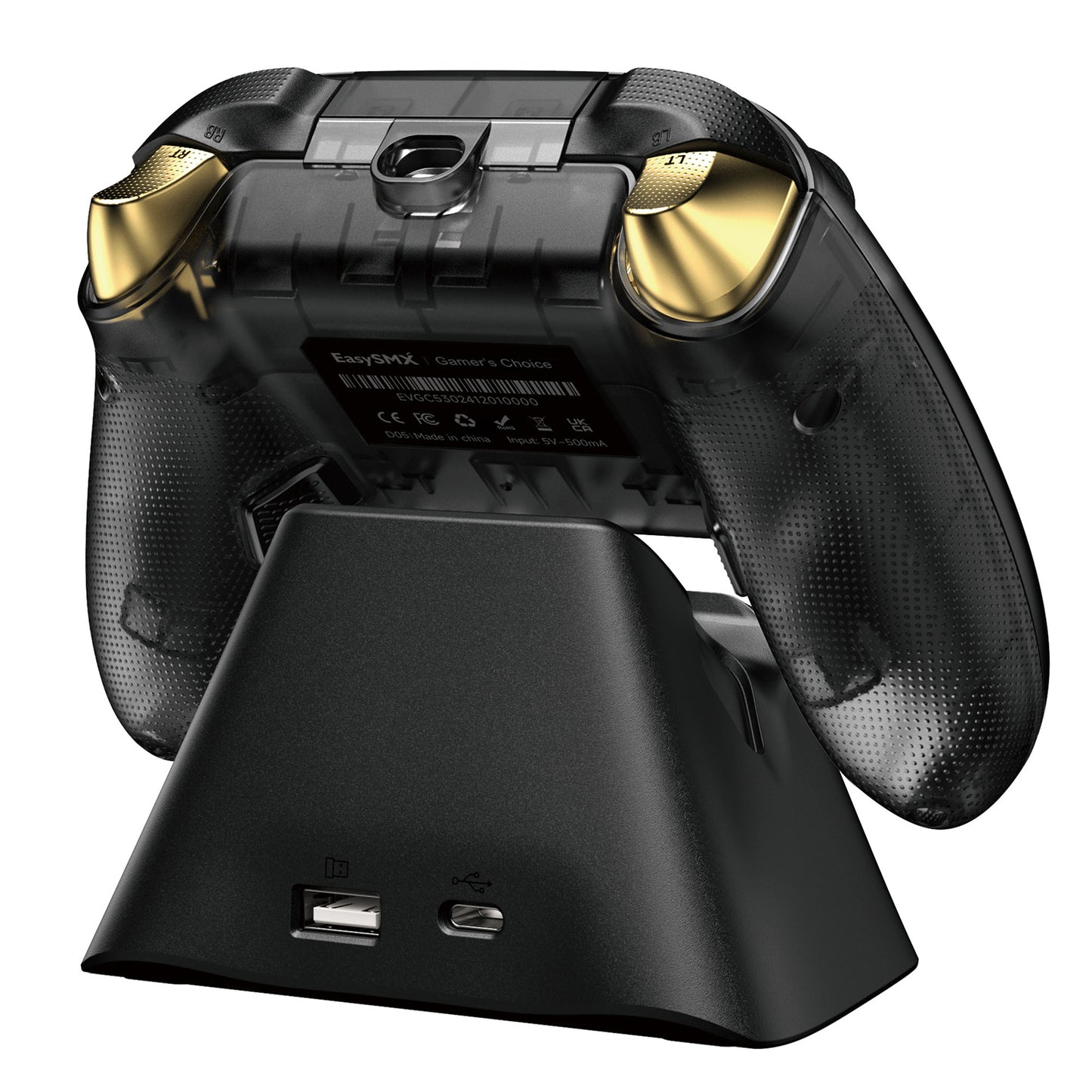 EasySMX D05 Wireless Gaming Controller with Charging Dock