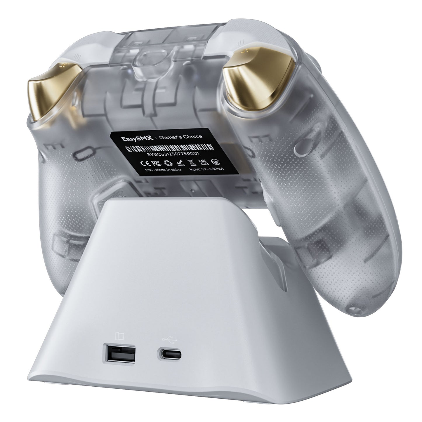 EasySMX D05 Wireless Gaming Controller with Charging Dock