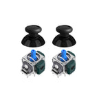 AKNES HallPi V6 TMR Joystick Replacement for DS5/DS4/Switch Pro/Xbox Series - 1 Pair (AK202-AK205)