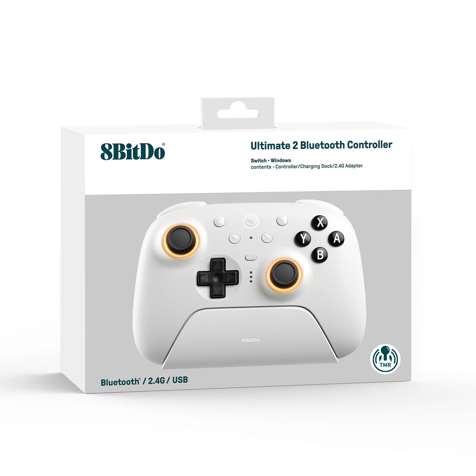 8Bitdo Ultimate 2 Bluetooth Controller for Switch/Switch 2 & Windows PC, Switch Pro Controller with TMR Joysticks, Switchable Hall Effect/Tactile ... 8Bitdo Ultimate 2 Bluetooth Controller for Switch/Switch 2 & Windows PC, Switch Pro Controller with TMR Joysticks, Switchable Hall Effect/Tactile ...