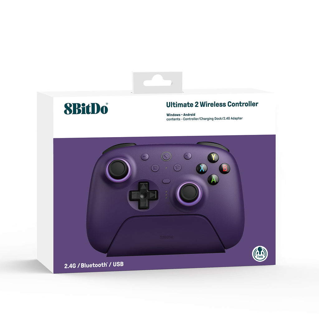 8BitDo Ultimate 2 Wireless 2.4G Controller (81HE) - Green Shipping at the end of June