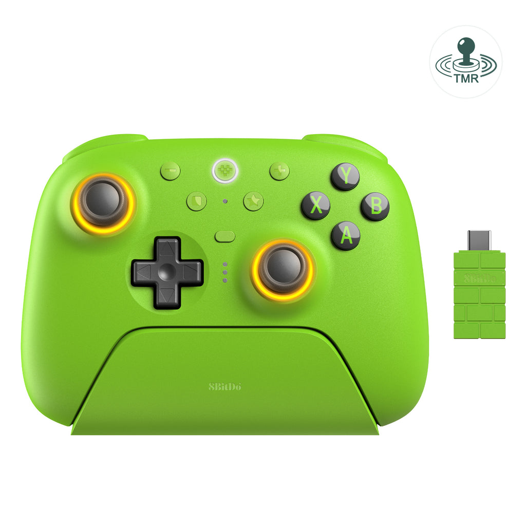 8BitDo Ultimate 2 Wireless 2.4G Controller (81HE) - Green Shipping at the end of June