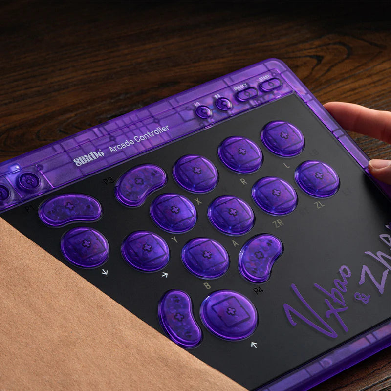 8BitDo All-Button Arcade Controller (80FG)